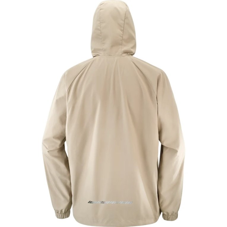 Cortavientos Salomon Outlife Ripstop Half Zip Mujer Beige | MX HXOP574